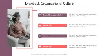Drawback Organizational Culture In Powerpoint And Google Slides Cpb