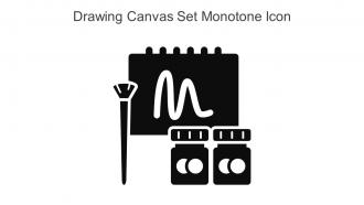 Drawing Canvas Set Monotone Icon In Powerpoint Pptx Png And Editable Eps Format