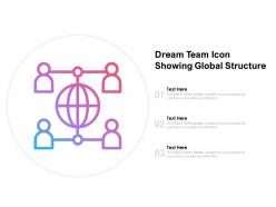 Dream team icon showing global structure