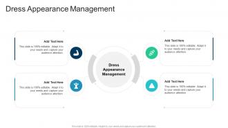 Dress Appearance Management In Powerpoint And Google Slides Cpb