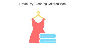 Dress Dry Cleaning Colored Icon In Powerpoint Pptx Png And Editable Eps Format