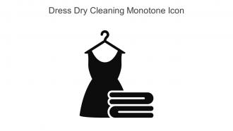 Dress Dry Cleaning Monotone Icon In Powerpoint Pptx Png And Editable Eps Format