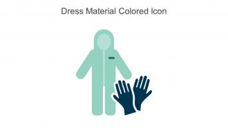 Dress Material Colored Icon In Powerpoint Pptx Png And Editable Eps Format