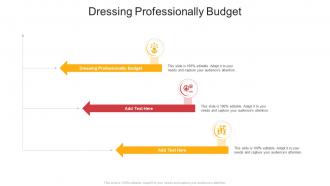 Dressing Professionally Budget In Powerpoint And Google Slides Cpb