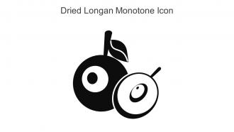 Dried Longan Monotone Icon In Powerpoint Pptx Png And Editable Eps Format