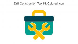 Drill Construction Tool Kit Colored Icon In Powerpoint Pptx Png And Editable Eps Format