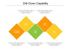 Drill down capability ppt powerpoint presentation inspiration background image cpb