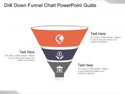 Drill down funnel chart powerpoint guide