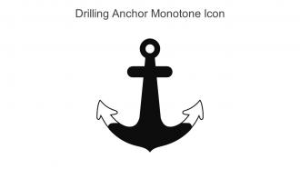 Drilling Anchor Monotone Icon In Powerpoint Pptx Png And Editable Eps Format