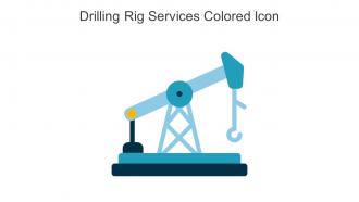 Drilling Rig Services Colored Icon In Powerpoint Pptx Png And Editable Eps Format