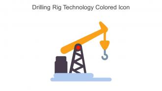 Drilling Rig Technology Colored Icon In Powerpoint Pptx Png And Editable Eps Format