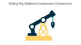 Drilling Rig Wellbore Construction Colored Icon In Powerpoint Pptx Png And Editable Eps Format