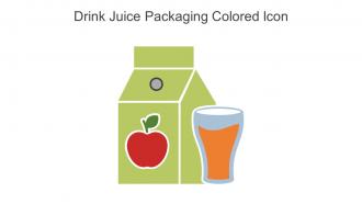Drink Juice Packaging Colored Icon In Powerpoint Pptx Png And Editable Eps Format