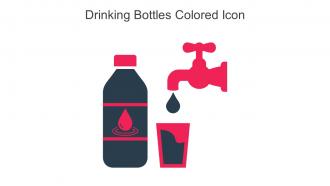 Drinking Bottles Colored Icon In Powerpoint Pptx Png And Editable Eps Format