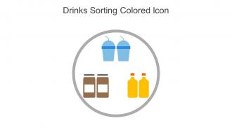 Drinks Sorting Colored Icon In Powerpoint Pptx Png And Editable Eps Format