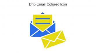 Drip Email Colored Icon In Powerpoint Pptx Png And Editable Eps Format