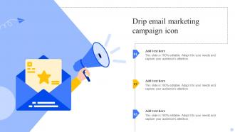 Drip Email Marketing Campaign Icon