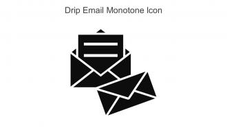 Drip Email Monotone Icon In Powerpoint Pptx Png And Editable Eps Format