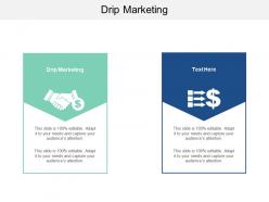 Drip marketing ppt powerpoint presentation styles ideas cpb