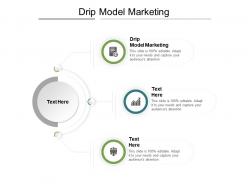 Drip model marketing ppt powerpoint presentation professional grid cpb