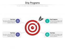 Drip programs ppt powerpoint presentation icon graphic images cpb