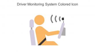 Driver Monitoring System Colored Icon In Powerpoint Pptx Png And Editable Eps Format