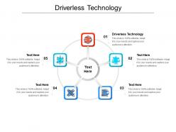 Driverless technology ppt powerpoint presentation visual aids layouts cpb