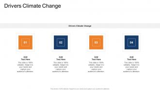 Drivers Climate Change In Powerpoint And Google Slides Cpb