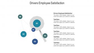 Drivers employee satisfaction ppt powerpoint presentation inspiration ideas cpb