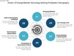 Drivers of change markets technology banking privatization demography