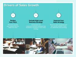 Drivers of sales growth unbeatable market strategy ppt powerpoint presentation design ideas