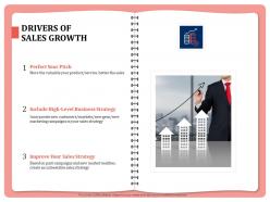 Drivers of sales growth unbeatable sales powerpoint presentation show