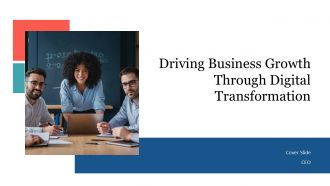 Driving Business Growth Through Digital Transformation PPT Presentation AT