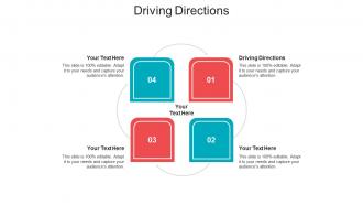 Driving directions ppt powerpoint presentation inspiration design templates cpb