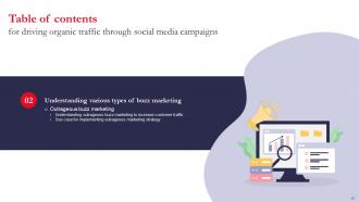 Driving Organic Traffic Through Social Media Campaigns Powerpoint Presentation Slides MKT CD V Customizable Appealing