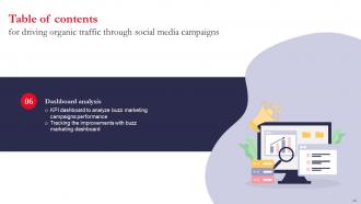 Driving Organic Traffic Through Social Media Campaigns Powerpoint Presentation Slides MKT CD V Content Ready Informative
