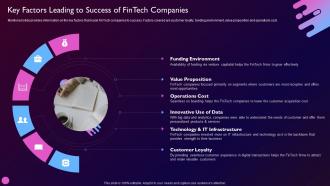 Driving Value Business Through Investment Key Factors Leading To Success Of Fintech Companies
