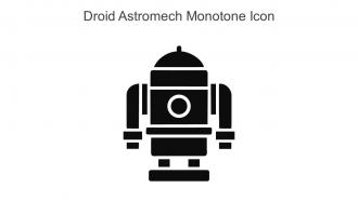 Droid Astromech Monotone Icon In Powerpoint Pptx Png And Editable Eps Format