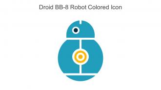 Droid BB 8 Robot Colored Icon In Powerpoint Pptx Png And Editable Eps Format