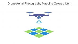 Drone Aerial Photography Mapping Colored Icon In Powerpoint Pptx Png And Editable Eps Format