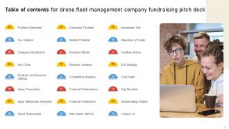 Drone Fleet Management Company Fundraising Pitch Deck Ppt Template Template Slides