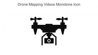 Drone Mapping Videos Monotone Icon In Powerpoint Pptx Png And Editable Eps Format