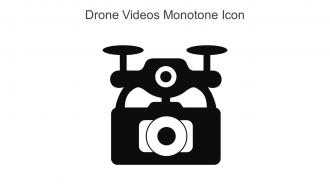 Drone Videos Monotone Icon In Powerpoint Pptx Png And Editable Eps Format