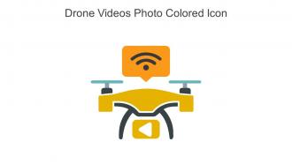 Drone Videos Photo Colored Icon In Powerpoint Pptx Png And Editable Eps Format
