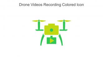Drone Videos Recording Colored Icon In Powerpoint Pptx Png And Editable Eps Format