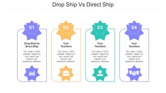 Drop Ship Vs Direct Ship Ppt Powerpoint Presentation File Portfolio Cpb