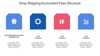 Drop shipping accountant fees structure ppt powerpoint presentation infographics grid cpb