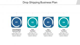 Drop shipping business plan ppt powerpoint presentation slides layout cpb