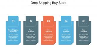 Drop Shipping Buy Store Ppt Powerpoint Presentation Ideas Microsoft Cpb