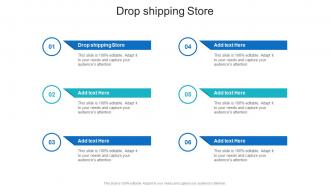 Drop shipping Store In Powerpoint And Google Slides Cpb